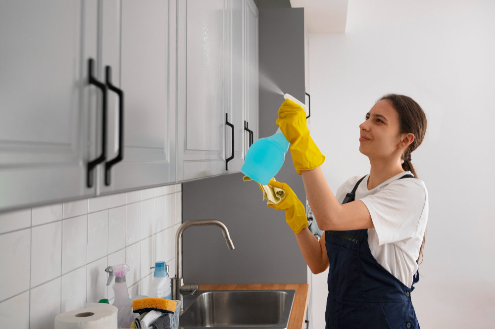 Legacy Clean professional cleaner providing general cleaning services in South London, keeping homes and workspaces fresh, tidy, and hygienic.